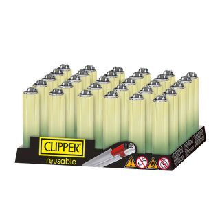 1x Clipper Metal Case Micro Tropical Gradient – Lighter Case