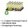 1x Clipper Metal Case Micro Tropical Gradient – Lighter Case