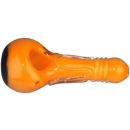 Glass pipe 12 cm Kissed