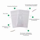 100 Zip Baggies bags extra thick