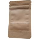 Kraft paper bags brown 100 pieces 11 x 8,5 cm