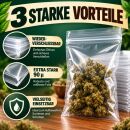 100 Extra Thick 4 x 4 cm Baggies – Odor-Proof Bags 90 µ