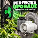 Airontek Koala 2.0 Oscillating Clip Fan with Pole Mount 20 Watts 2-Speed