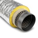Flexible Silencer for Exhaust Systems 125 mm – Ventilation Damper Grow