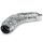 Flexible Silencer for Exhaust Systems 200 mm – Ventilation Damper Grow