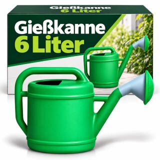 Plastic Watering Can 6 Liters – Garden Irrigation