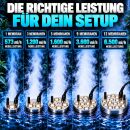 Ultrasonic Ultraschall-Luftbefeuchter 12 Membrane 6500 ml/Stunde – Luftfeuchte Grow