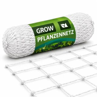 Pflanzen-Stütznetz 2 x 10 Meter – Spaliernetz Rankhilfe