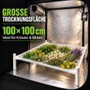 Stackable Drying Rack 100x100 cm – Plant Drying Stand