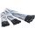 Kabelbinder Schwarz 45 x 5 cm – Stark & Robust