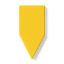 Yellow Plant Labels 100 Pack – Plant Markers for Garden Identification