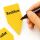Yellow Plant Labels 100 Pack – Plant Markers for Garden Identification