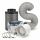 Grow Abluft Set Eco 107 m³/h 100 mm Anschluss – Lüfter Grow