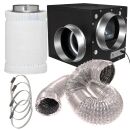 Grow Abluft Set 550 m³/h Silent EXTREM Leise – Komplettset Lüftung