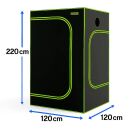 Dark Box Grow Zelt 120x120x220 cm - Indoor Growbox