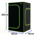 Dark Box Grow Zelt 150x150x220 cm - Indoor Growbox