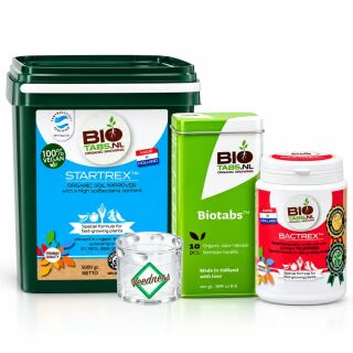 BioTabs 3-Teiliges Dünger Set L – Organischer Grow Dünger