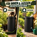 Runder Wassertank mit Deckel 100 Liter – Wasserspeicher Grow