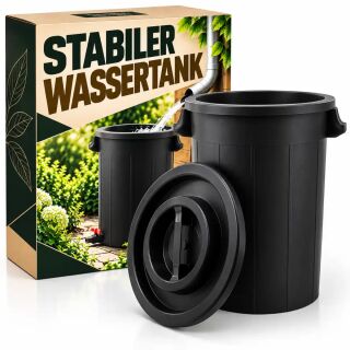 Round Water Tank with Lid 75 Liters – Water Storage for Growing