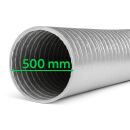 Aluflexrohr 500 mm 1 Meter – Aluminium Abluftschlauch