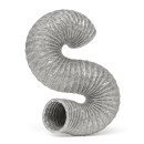 Aluflexrohr 80 mm 1 Meter – Aluminium Abluftschlauch