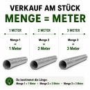 Aluminum Flexible Duct 80 mm 1 Meter – Aluminum Exhaust Hose