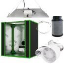 Mini Grow-Box-Set mit LED-Pflanzenlampe +...