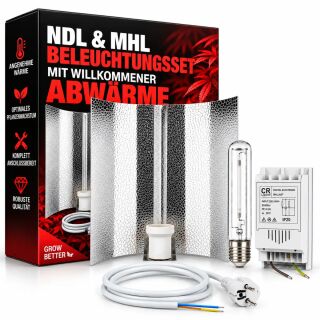 Grow Lampen Set Blüte Basic 150 Watt – NDL Blütephase