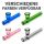 Glass Pipe Kawumm in Blue 10 cm – 3-Piece Set