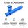 Glas-Pfeife Kawumm in Blau 10 cm – 4-teiliges Set