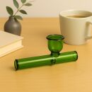 Green Glass Pipe Kawumm 10 cm