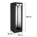 Grow Box Komplettset LED Basic 45 Watt – Nano Grow Set
