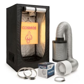 Grow Box Komplettset LED Basic 120 Watt – Kompakt Einsteiger Set