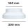 Reducer 150 mm / 200 mm PVC Ventilation Piece