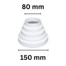 Reducer 80 mm / 150 mm PVC Ventilation Fitting