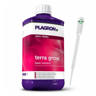 Plagron Terra Grow 100 ml – Mineral Nutrient Fertilizer for Plant Growth