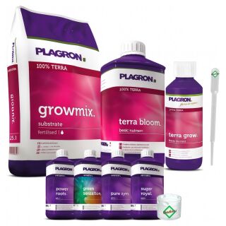 Plagron Growmix Soil Set Big – Indoor Seedling Soil for Growing