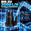 Submersible Pump 3500 Liters/Hour – Water Pump for Irrigation and Growing
