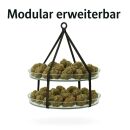 SALE Trockennetz Ø 90 cm 1-lagig – Pflanzen Trocknung Hängenetz