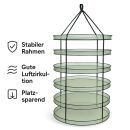 Drying Net Ø 90 cm 6-Layer – Plant Drying Hanging Net