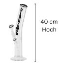 Glass Bong 18.8 mm Joint Ø 55 mm 40 cm Tall Black