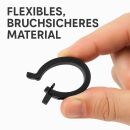 Mentor Clip 3,5 mm x 5 mm – 100 Stück Pflanzenclips Rankhilfen