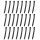 Replacement Rubber for Electric Trimmers – 24 Pieces, Harvesting Machine Parts