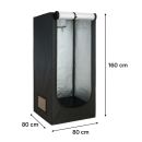 Grow Box Komplettset LED Basic 240 Watt – Einsteiger-Set für Pflanzenzucht