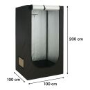 Grow Box Complete Set LED Basic 300 Watt – Beginner Kit for Plant Cultivation