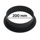 PVC Connection Flange Ø 200 mm for Ventilation...
