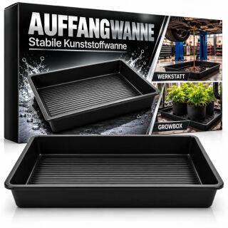Plant Tray Hard Plastic 60 x 60 x 12 cm – Rectangular Seedling Tray
