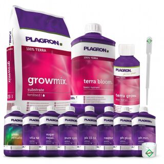 Plagron Growmix Erde-Set Big XL – Grow Erde Komplett-Set