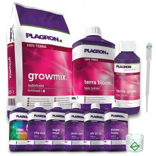 Plagron Growmix Erde-Set Big L – Grow Erde Komplett-Set