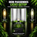 XL Grow Reflektor 55x60 cm mit E40 Fassung – Lampenschirm Grow